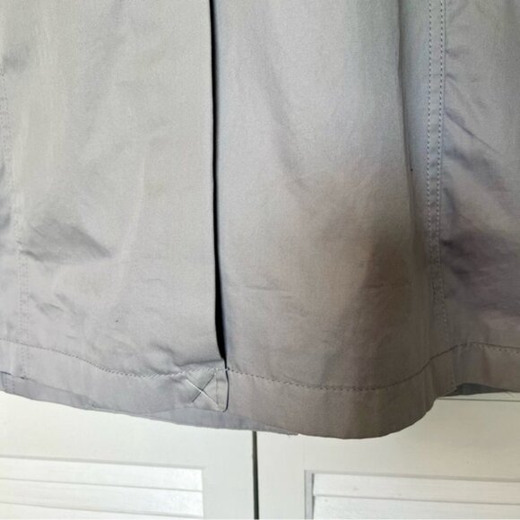 NWT Banana Republic Gray Trench Coat - Picture 9 of 15